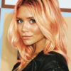 Celebrity rose gold hair